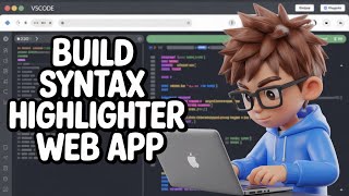 Build Syntax Highlighter Source Code Screenshot Tool in Browser Using JavaScript HTML CSS Project