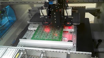 MannCorp MC-385V1V Pick-and-Place machine single board trial run