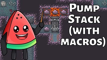 Making a Pump Stack using Macros - Dwarf Fortress Engineering Tips