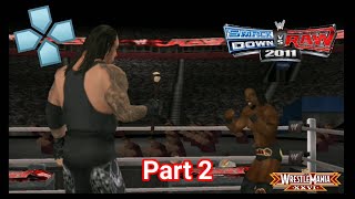 Part 2 How to unlock the rock in svr 2011 rtwm 26 PPSSPP Gameplay (Kofi kingston)