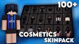 100  COSMETICS SKIN PACK FOR MCPE/MCBE | (Works On HIve!)
