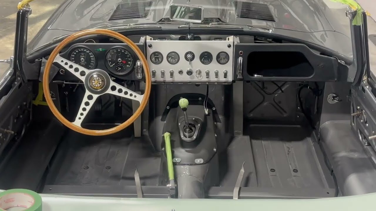 Trimming a '62 E-type