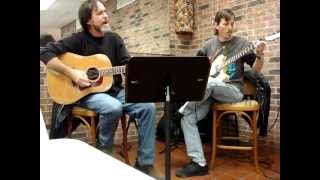 rowdy johnson and doug rainey - live acoustic jam   [ aint no sunshine - cover tune] screenshot 5