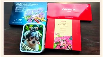 The great watercolor crayon comparison video