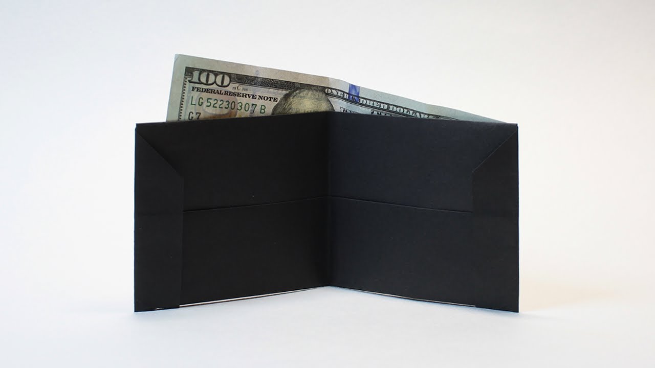 DIY Origami Wallet | Easy Origami Do It Yourself Step by Step Tutorial