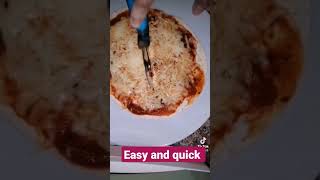 Easy And Quick Pizza1 Minutes Microwave
