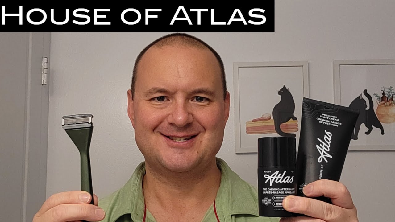 House of Atlas Razor, Shaving Cream & Aftershave Review - YouTube