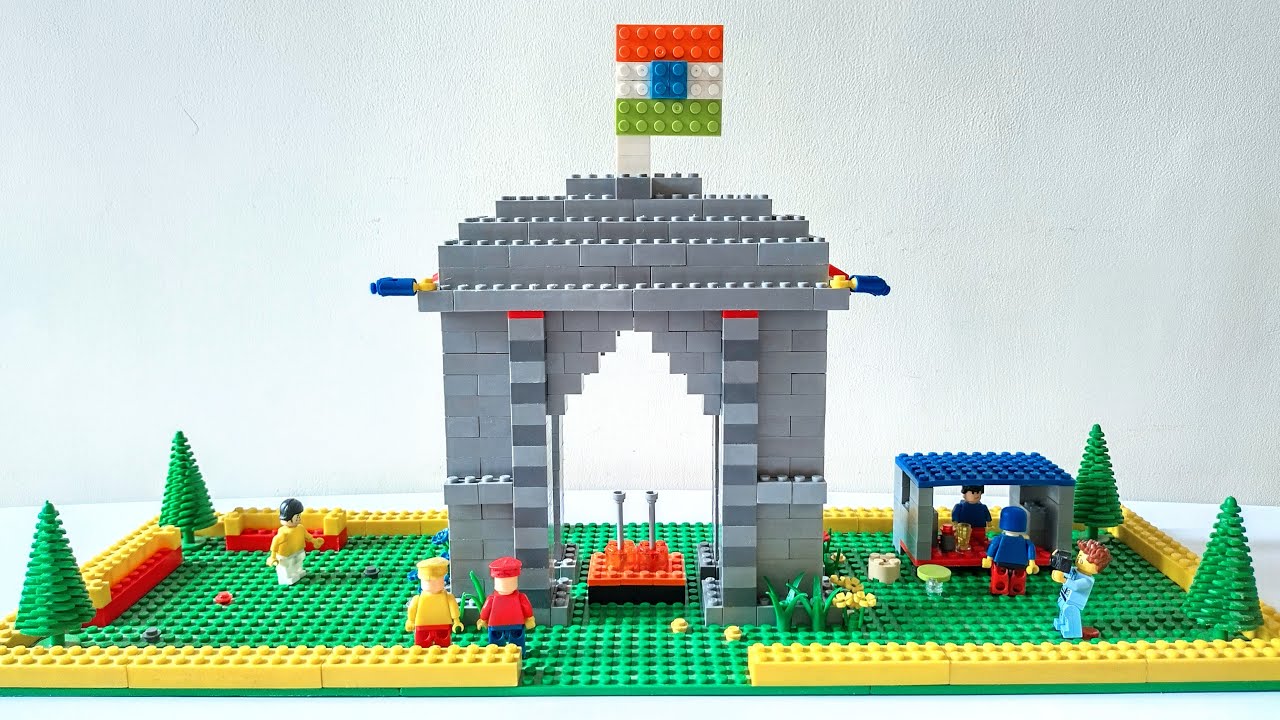 LEGO India Gate Custom Build YouTube