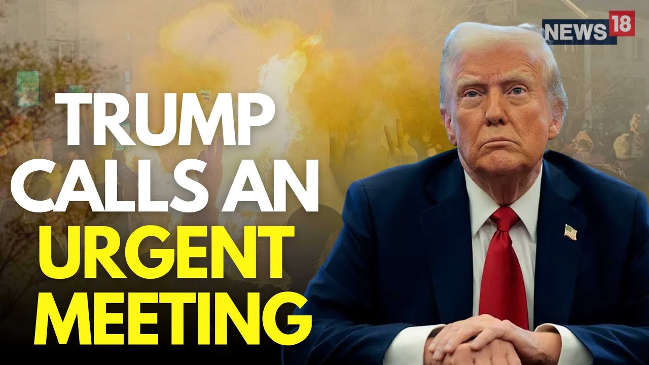 Trump LIVE | Trump Calls For An Urgent Meeting After Iran Vows Retaliation | Khamenei Iran | N18G