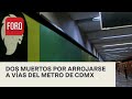 Mueren dos personas tras arrojarse a las vías del Metro en CDMX - Las Noticias