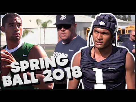🔥🌴 St. John Bosco (CA) - Puttn in WORK !!! Spring Ball 2018