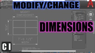 AutoCAD How to Change Dimensions - Easily Modify Dimension Text | 2 Minute Tuesday
