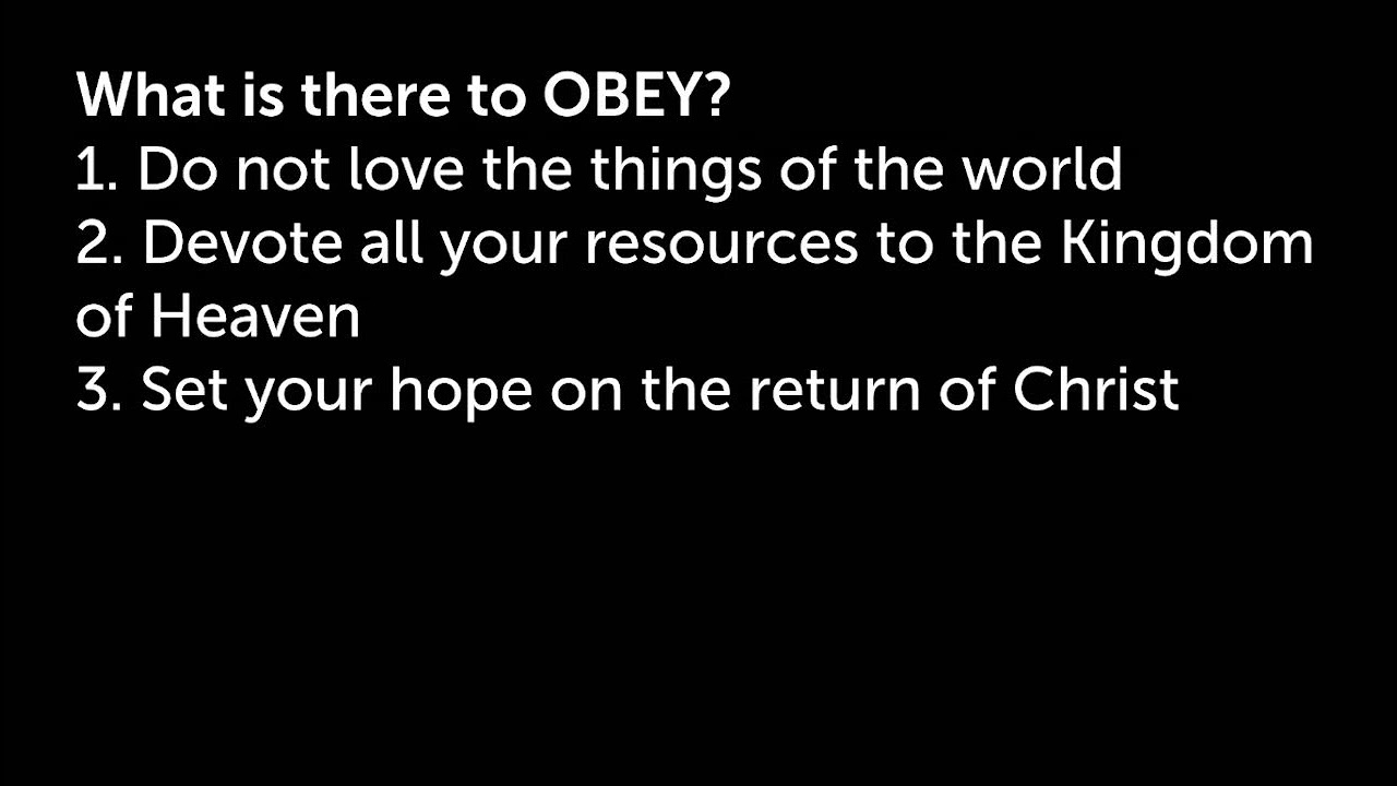 Matthew 19:23-30 (March 3, 2026) Morning Devotional