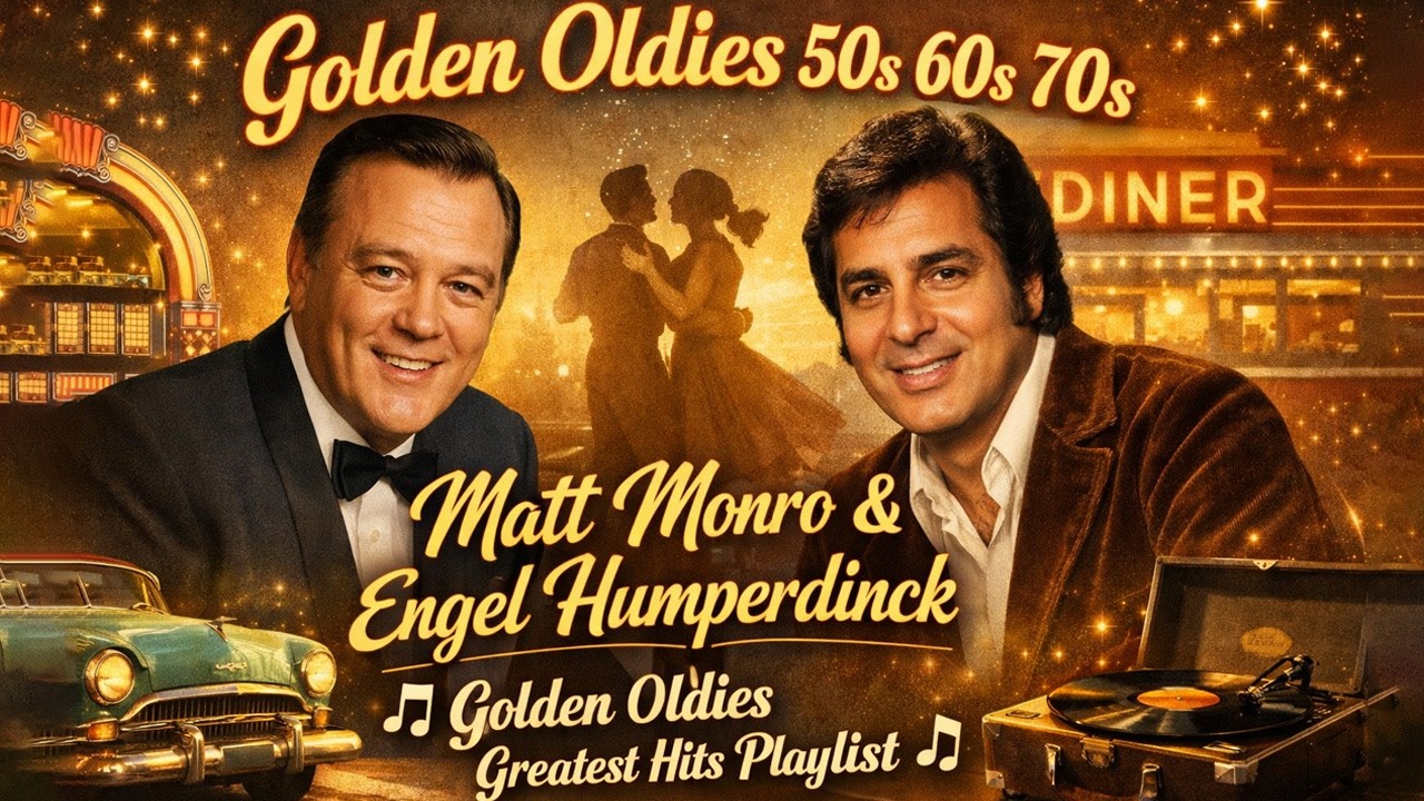 Golden Oldies 50s 60s 70s: Matt Monro & Engel Humperdinck️🎶Golden Oldies Greatest Hits Playlist