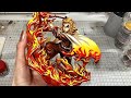 【鬼滅の刃】フィギュア狙いで１回４００円のくじガチャを引いた結果...いつの間にか煉獄さんフィギュアを筆塗りして２次元になりました。【遊郭編　無限列車編　煉獄杏寿郎　秋葉原】