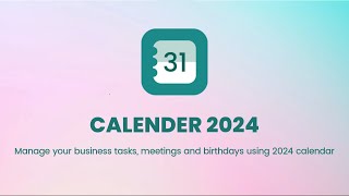 Calendar 2024 Schedule Planner screenshot 4