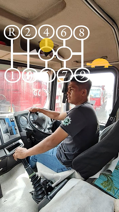 Shacman F2000 trailer car gear arrangement #trailercar #dumptruck #driving #heavy equipment #short