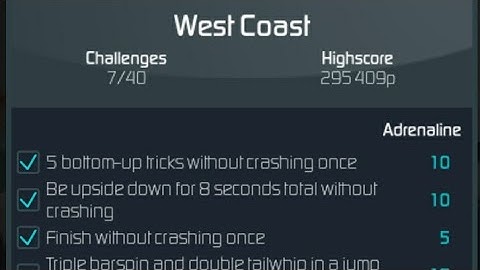 Be Upside Down for 8 Seconds Without Crashing - West Coast - Touchgrind BMX 2 (Android/iOS)