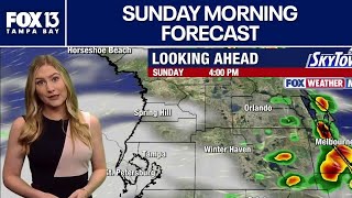 Tampa weather | Sunday morning forecast