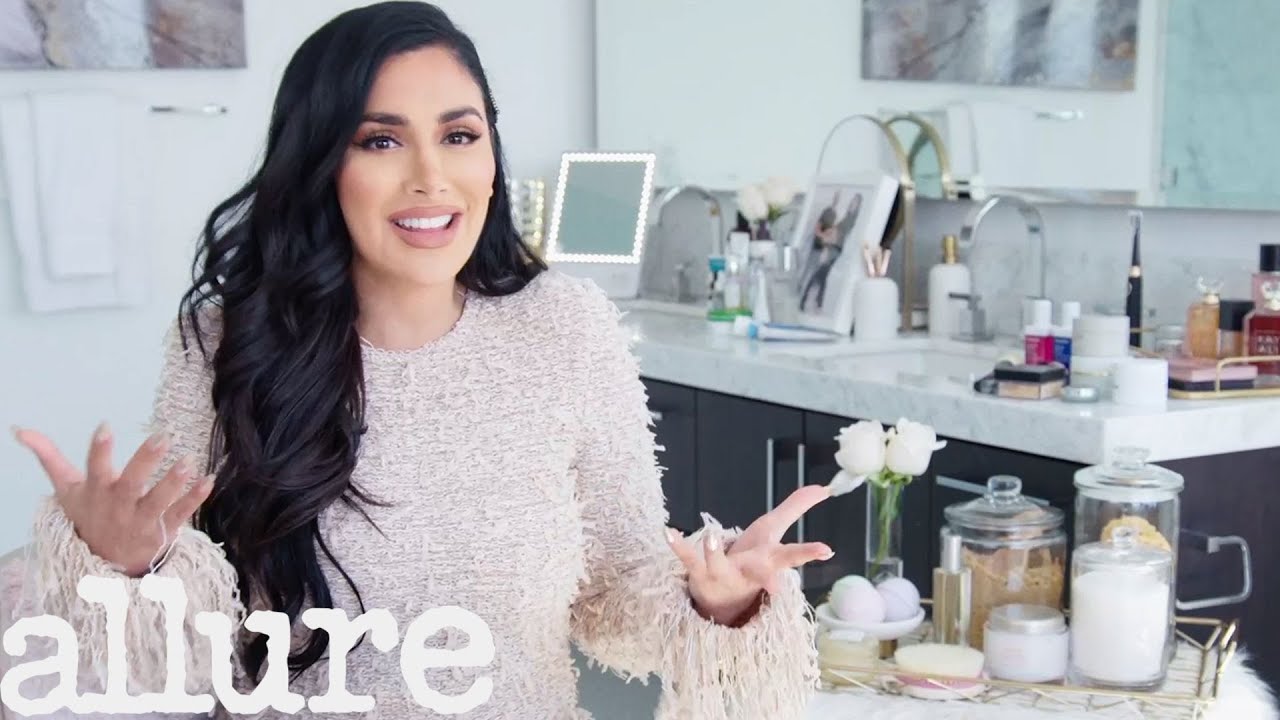 Huda Kattan's Glamorous Bathroom Tour | Allure