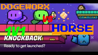 Knockback 1v1 VS Horse | Gimkit