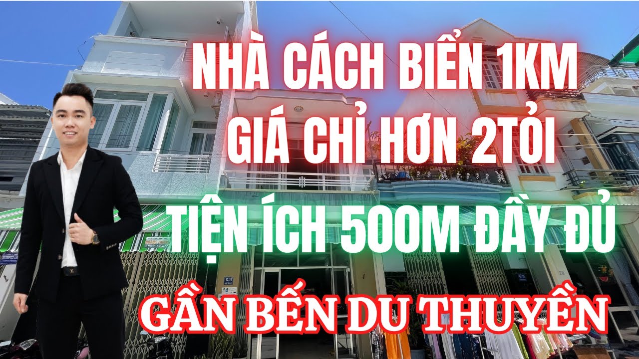 (Đã Bán) NHÀ NHA TRANG CẠNH BIỂN GIÁ CHỈ HƠN 2 TỶ