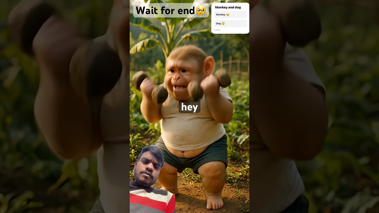 🥹 monkey end dog 