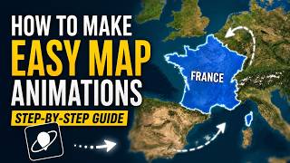 How to Make Map Animations: Complete Beginner's Guide (Episode 1)