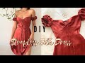 DIY Silk Strapless Dress/ Pattern Available
