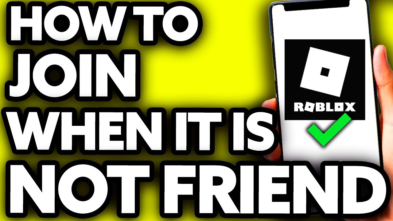 HOW TO PLAY ROBLOX WITH YOUR FRIENDS (Roblox How to Join Anyone