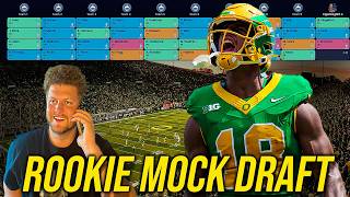 UPDATED 2026 Dynasty Rookie Mock Draft (1 QB)