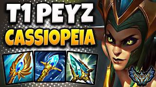 T1 Peyz Cassiopeia vs Kai'Sa [ ADC ] Korea Challenger 2429 LP | Patch 26.14