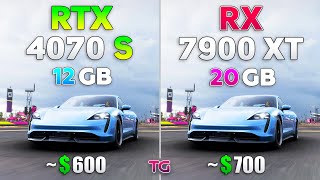 RTX 4070 SUPER vs RX 7900 XT - Test in 10 Games l Ray Tracing