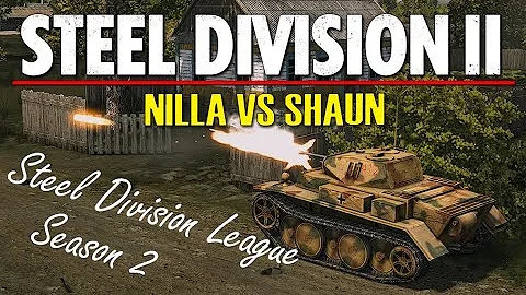 Nilla vs Shaun! Steel Division 2 League, S2 Playoffs, Semi Finals - Game 1 (Haroshaje, 1v1)
