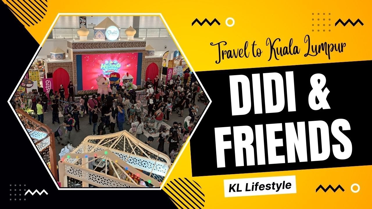 Travel to Kuala Lumpur | Weekend with Didi & Friends | Family Fun & Crowds at Quill City Mall KL