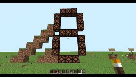 Compuertas logicas, Flip Flop y Display de 7 Segmentos en Minecraft: Parte 1