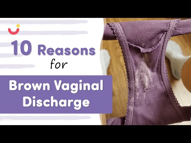 10 Reasons for Brown Vaginal Discharge in Women