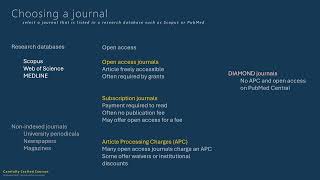 Which journal should I choose for my research paper