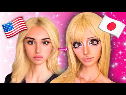 I Tried VIRAL Asian Makeup Styles (on Non-Asian Features)