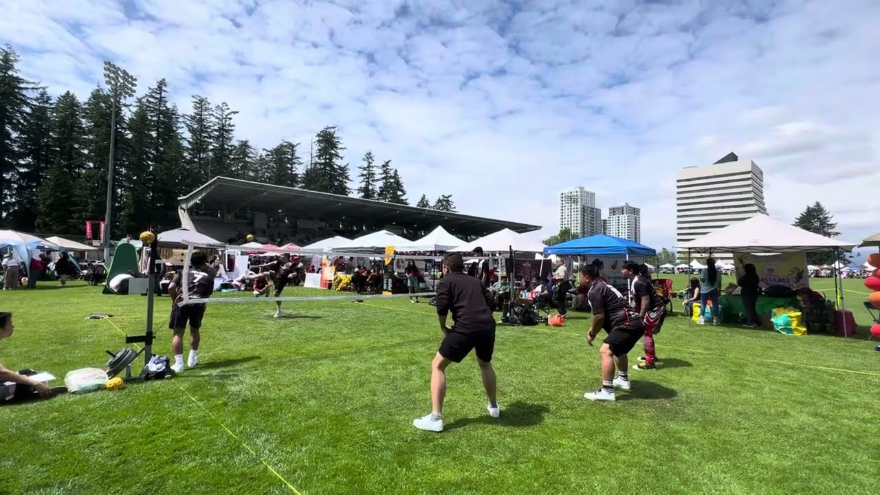 Bc Sepak Takraw West Vancouver vs maple ridge tournament 2025.￼