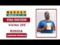 𝐂𝐨𝐧𝐠𝐫𝐚𝐭𝐮𝐥𝐚𝐭𝐢𝐨𝐧𝐬 MUKESH KUMAR | BIHAR | RUSSIA | LANGUAGE PROGRAM | MADHAV IMMIGRATION | #VISA