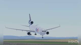 FedEx flight 80 crash recreation in infinite flight Fedex 80 Infinite Flight Recreation