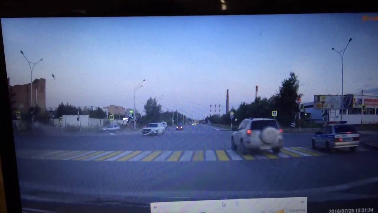 Авария БМВ-СУБАРУ Нижневартовск - YouTube