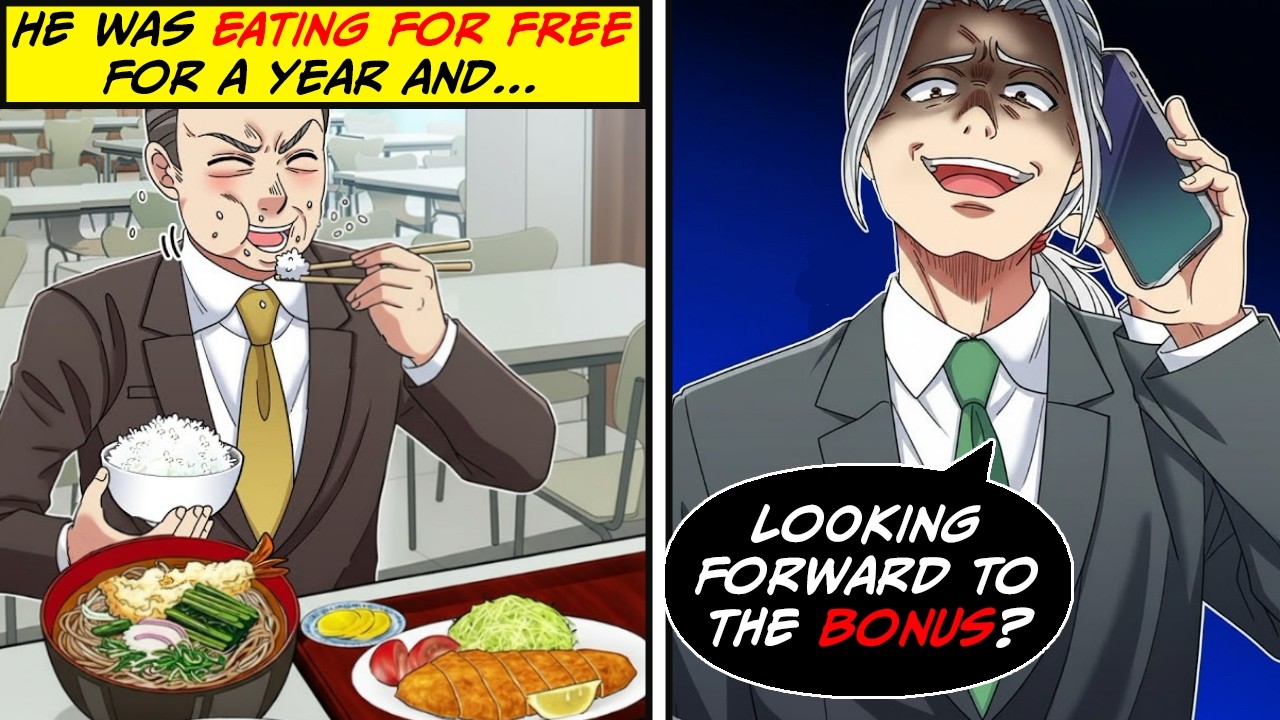 A 45-year-old new hire repeatedly ate without paying in the company cafeteria