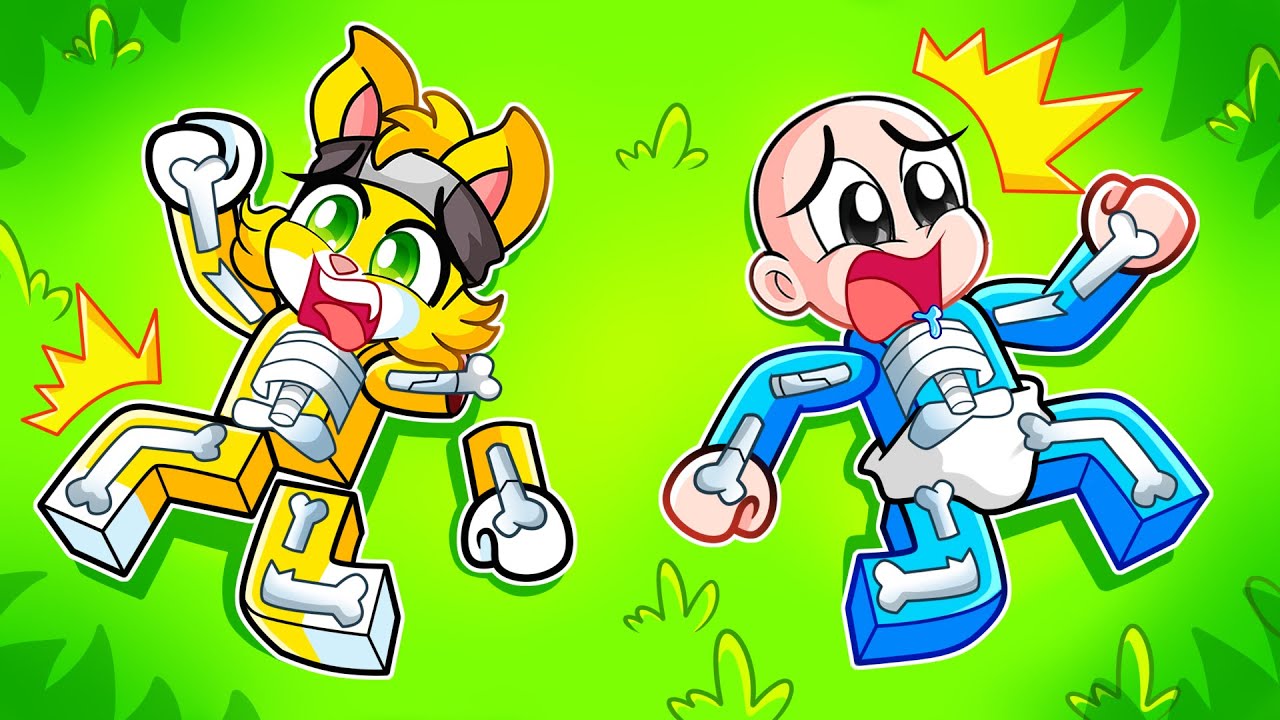 ¡Me ROMPO todos los HUESOS con mis AMIGOS en Roblox! | (BROKEN BONES ROBLOX) #2