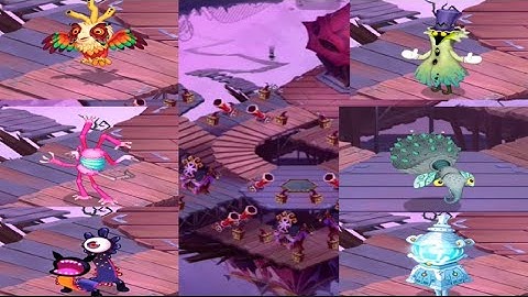 Msm Paironormal Carnival (Wave 1), but monsters composed and animated by VEO3