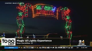 To Do List: Holiday Family Weekend, Magic of Lights at Gillette Stadium, Boston's Festive Trolley