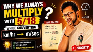 The Real Reason Behind 5/18 Conversion Factor | Physics Shorts News