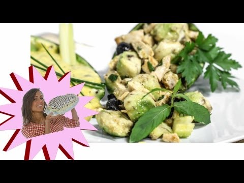 Video: Insalata Di Avocado E Petto Di Pollo