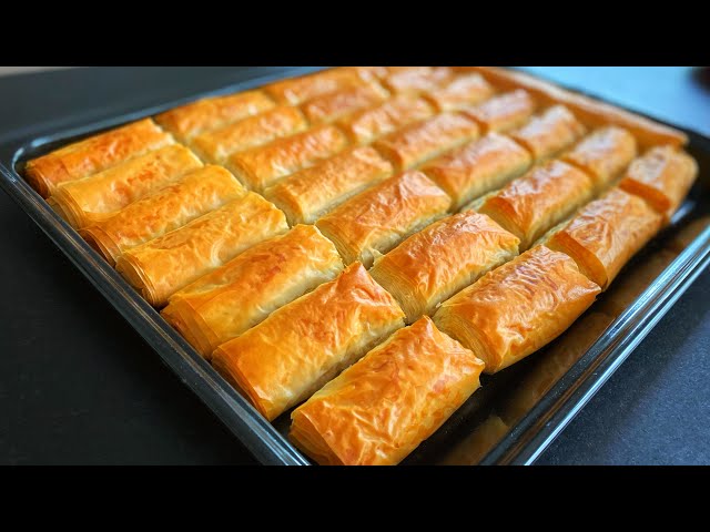 Forget All Recipes❗The Easiest Way To Make Pastry Borek with Filo 😍 Easy Pastry Recipe class=